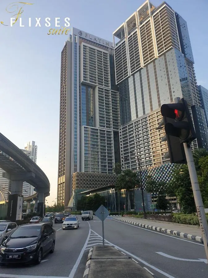 Apartmán Flixses Suites At Platinum Klcc Kuala Lumpur